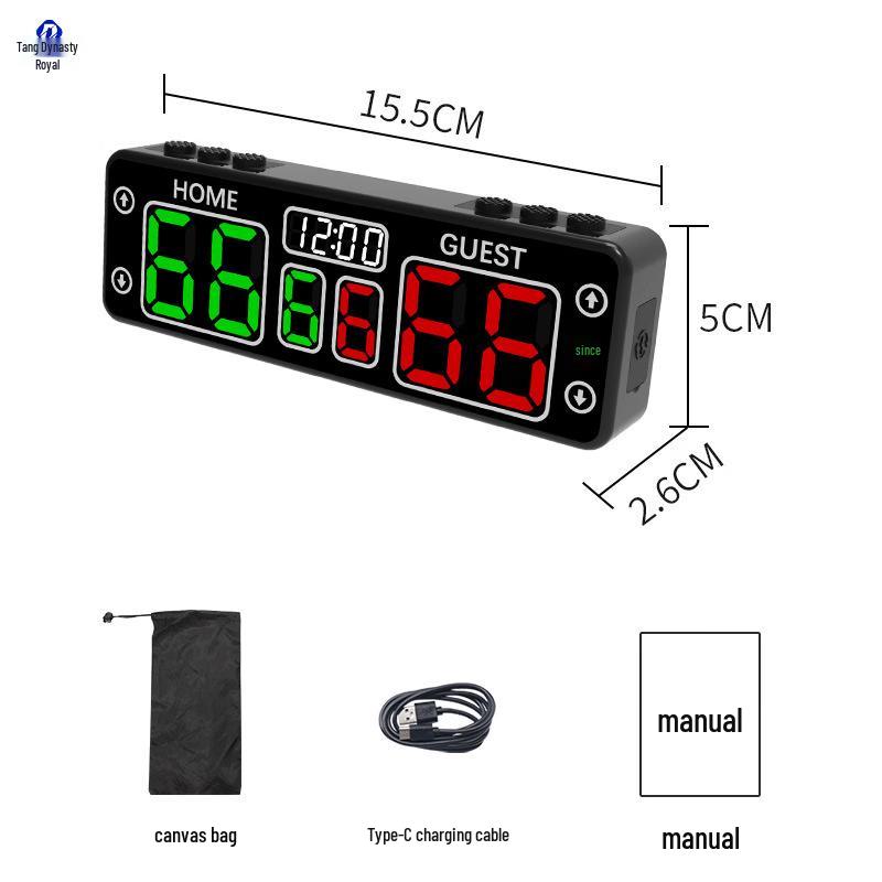 Datangyu Rechargeable Touchscreen Scoreboard with Timer