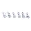 Metal Guitar Locking Tuners Silver Guitar Tuning Key Set String Tuning Keys  Electric Guitar