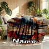 Custom Name Personalized DRAGON BALL Print Blanket, Home Decor, Bedroom, Sofa, Camping, Couch, Gifts for Birthday ChristmasEnthusiasts