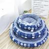Pet Nest with Velvet Warm Dog Kennel Round Cat Kennel Dog Cat Universal Sleeping Nest Pad Daily Neighbourhood
