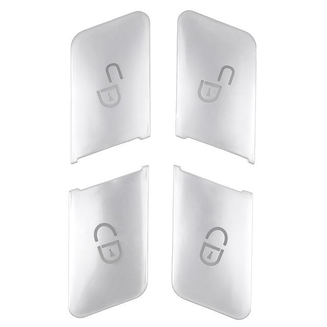 Кнопка разблокировки двери автомобиля, украшение с блестками, накладка, наклейка для Mercedes Benz GLA CLA GLK GLE CLS ML GL ABCE