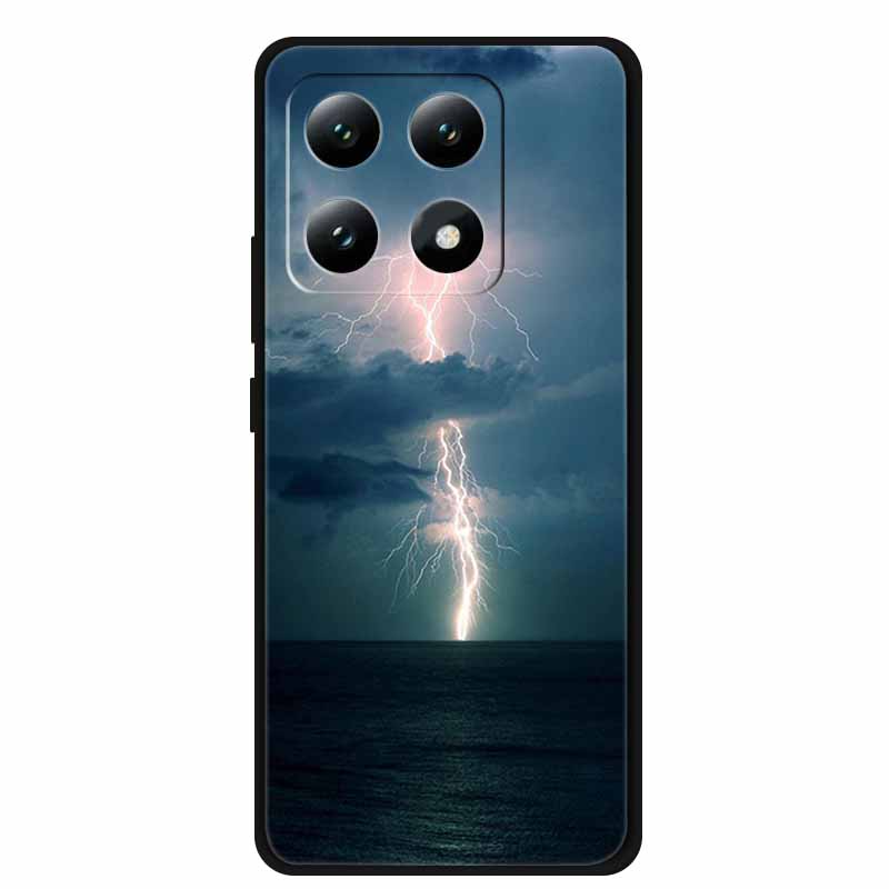 For Xiaomi 15T 5G Case Silicone Luxury Animal TPU Soft Printing Bumper for Xiaomi 15T Pro 5G Starry Sky Scenery Shockproof Cover