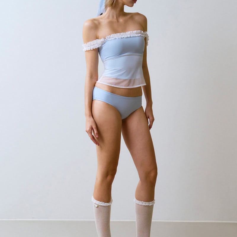 VINAJ Детские кружевные носки Teeny Rose (белый)