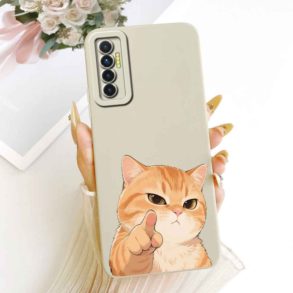 For Tecno Camon 17P Case Soft Silicone Beautiful Flower Butterfly Phone Cases For Tecno Camon 17 P 17P CG7 CG7n Cover