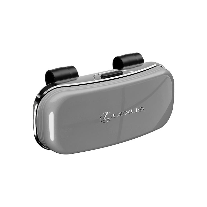 XBE2 Car Sun Visor Glasses Storage Box Sunglass Case Accessories For Lexus LS LC RZ IS350 ES300 GS350 CT200h GX460 LX570 RX500h NX300