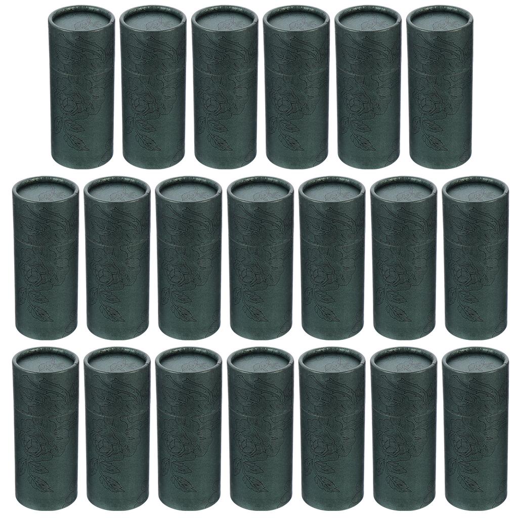 20 шт. Бумажная туба-коробка для флакона эфирного масла, контейнер для флаконов, практичный подарок, оптовые подарки, картонные коробки для наклеивания на лицо, для путешествий