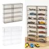 Acrylic Cabinet 1:64 Display Rack Stackable Toy Model Cars Display Box Hotwheels Cars