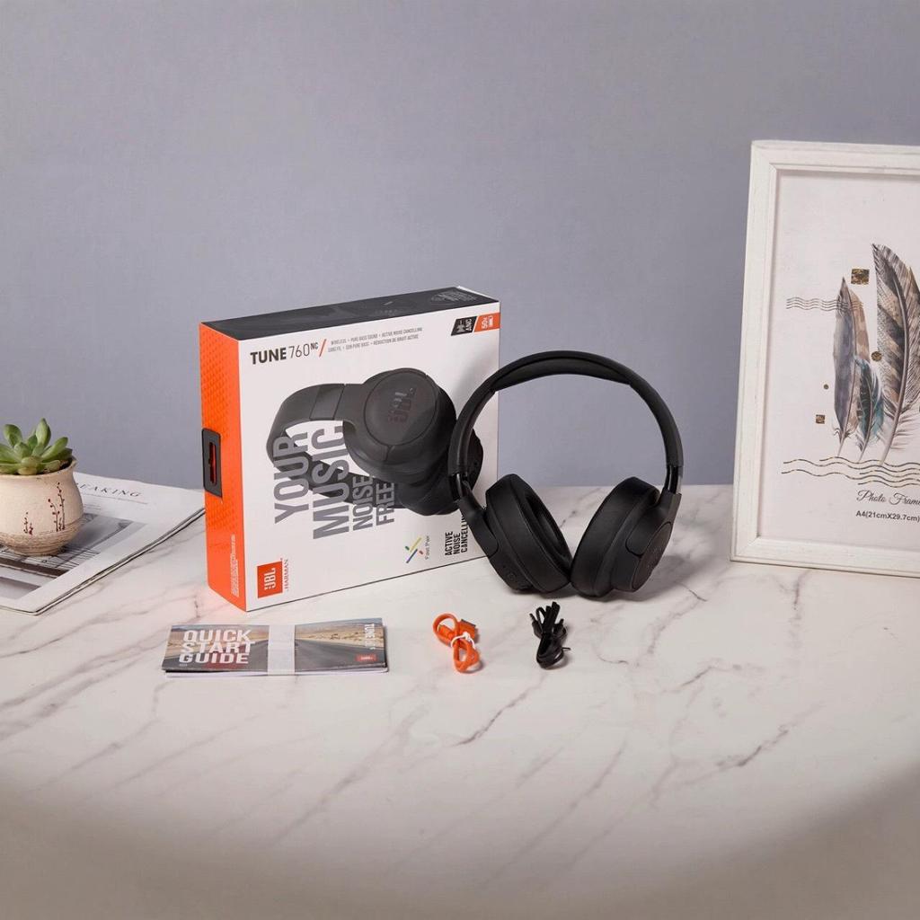 Беспроводные Bluetooth-наушники JBL TUNE760NC накладные с активным шумоподавлением для игр