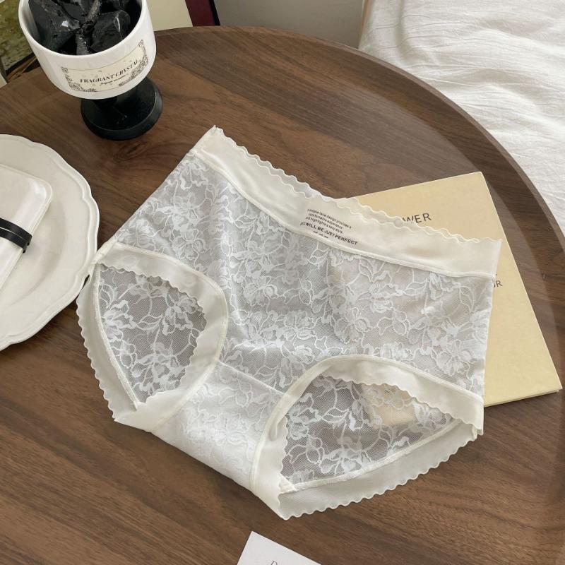 Нижнее белье из цветочного кружева для женщин, легкое, быстросохнущее, дышащее, сетчатое, сексуальное, бесшовные трусики с треугольными чашечками