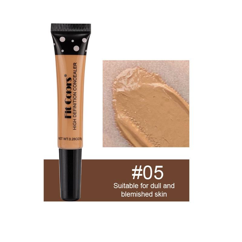 Fit Colors 8 Color Hose Concealer Concealment Repair Nourishing Liquid Foundation To Cover Dark Circles Acne Spots