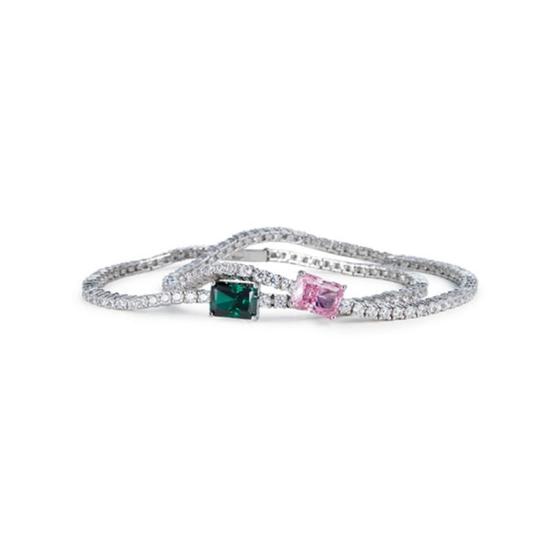 TANI by MINETANI Gianna Color-stone Tennis Bracelet