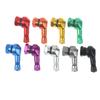 2Pcs Cnc Motorcycle 90 Degree Angle Wheel Tire Stem Tubeless Valve Aluminum