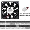 1 шт. Gdstime 5 В 12 В 24 В USB 140x140x25 мм 140 мм Двойной шарикоподшипник Бесщеточный вентилятор охлаждения корпуса ПК 14025 14 см Промышленный радиатор шкафа