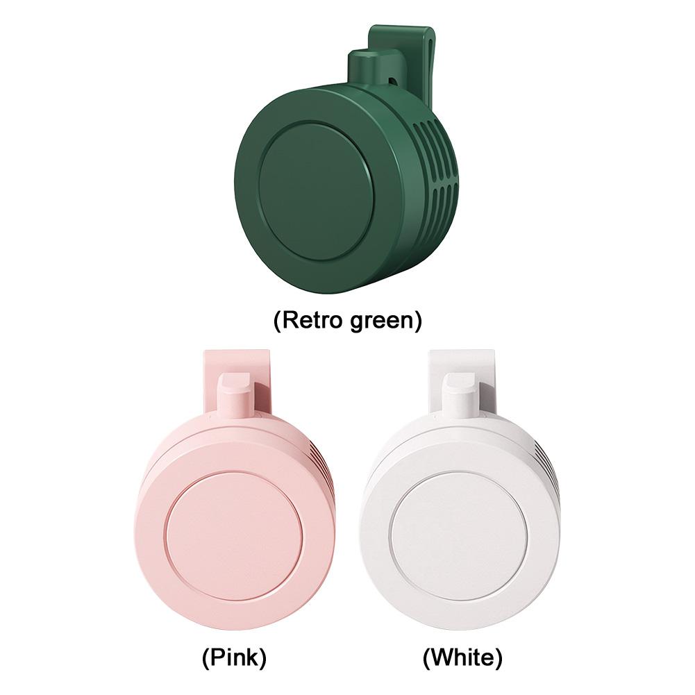 Mini Shirt Fan with 3 Speeds Handheld Fan Wearable Personal Body Fan for Outdoor Work Hiking Travel