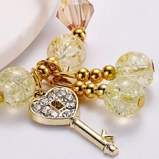 Браслеты на удачу для женщин, винтажные ювелирные изделия ручной работы с подвеской-ключом, свадебные подарки для невест