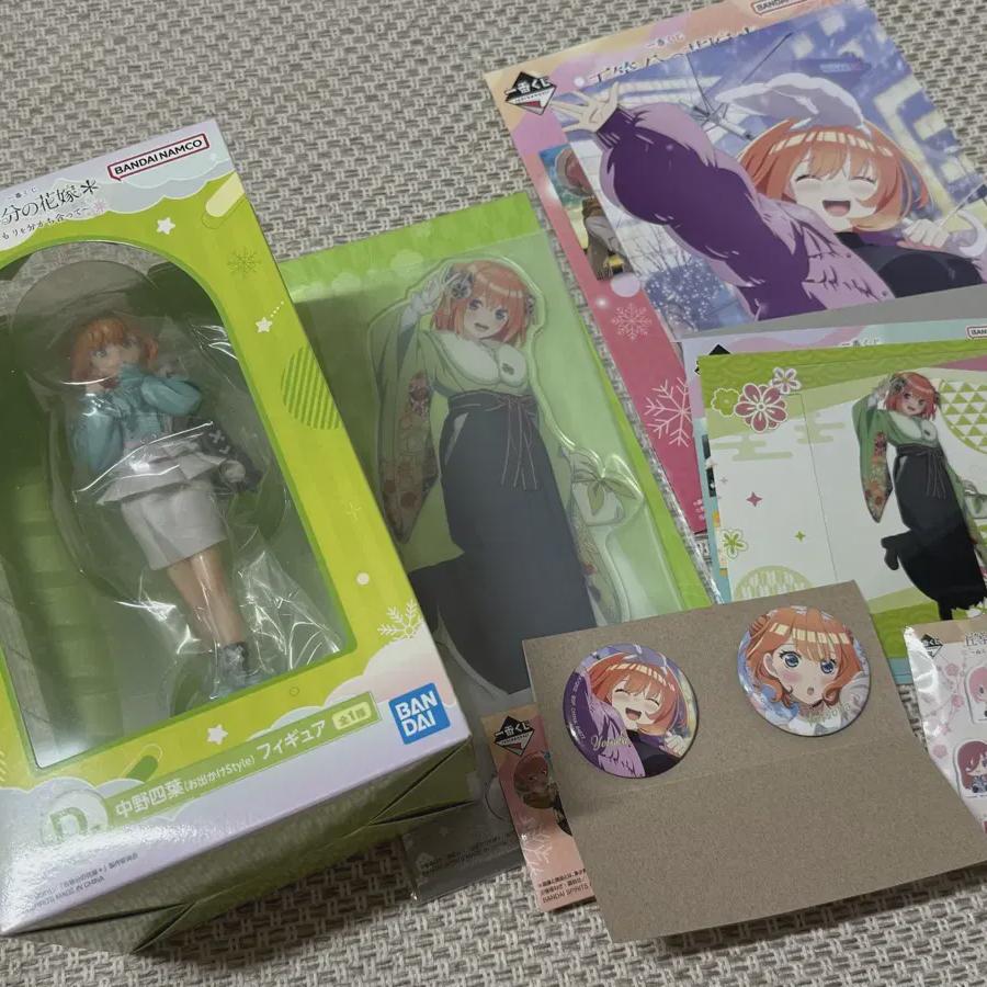 Five Equal Bride Nakano Yotsuba Делимся Теплом D Фигурка Акриловый Набор Кудзи