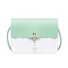 Женская сумка кроссбоди 2019 года с цветными блоками жемчужного цвета - Модная, универсальная сумка для телефона в подарок