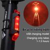 Bicycle Light USB Rechargeable Charging Taillights Night Riding Safety Equipment Taillights Warning Lamp Road Bike Mountain Bike
