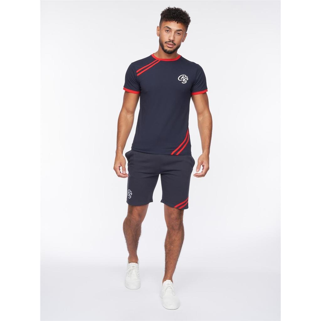 Crosshatch Мужской комплект футболки и шорт Hamlax