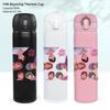 Stainless Steel Bouncing Thermos Cup KPOP Demon Hunter Girl Water Cup Shaga Male Ghost Sports Cup Car
