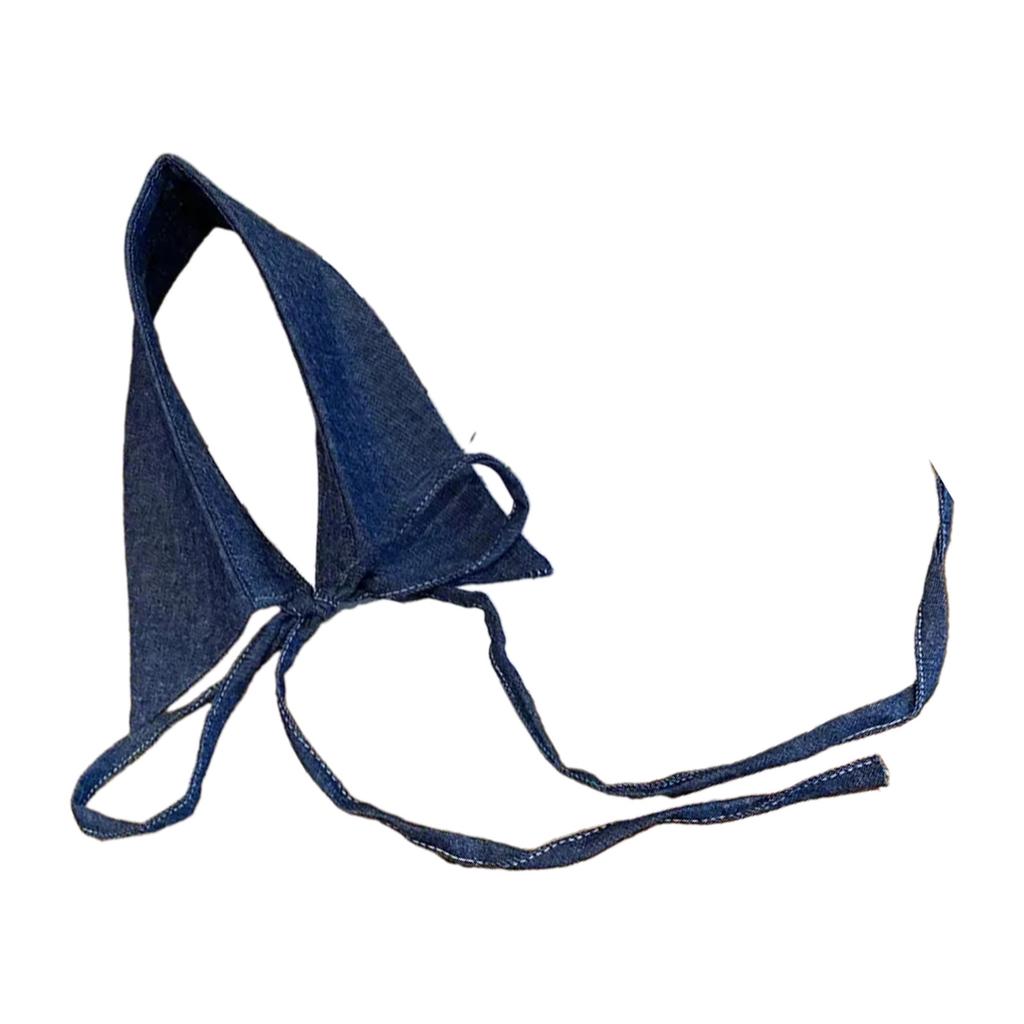 Women's Detachable Collar Fancy Dress Collar Breathable Stylish Denims Collar Jackets Accessory