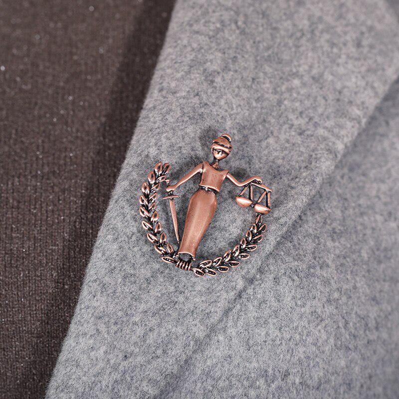 Blucome Rose Peace женская брошь, булавки из сплава, юрист, значок на воротнике, зажим для хиджаба, булавки для костюма, пальто, пшеничные уши, фигурка, броши