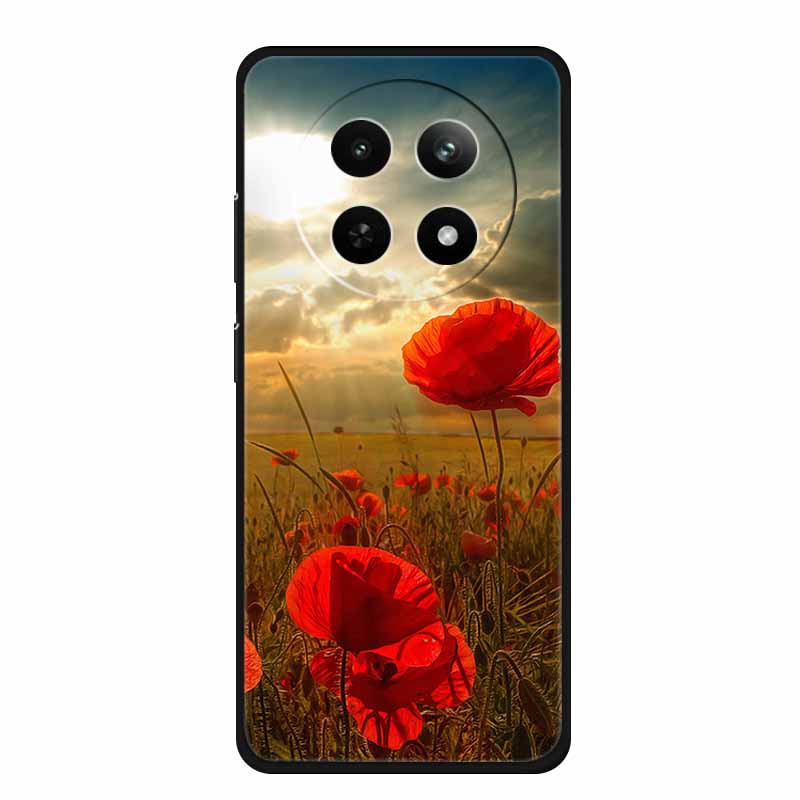 Чехол для Realme 13+ Роскошные мягкие силиконовые чехлы из ТПУ для OPPO Realme 13 Plus 5G Realme13+ Ударопрочный защитный чехол Fundas