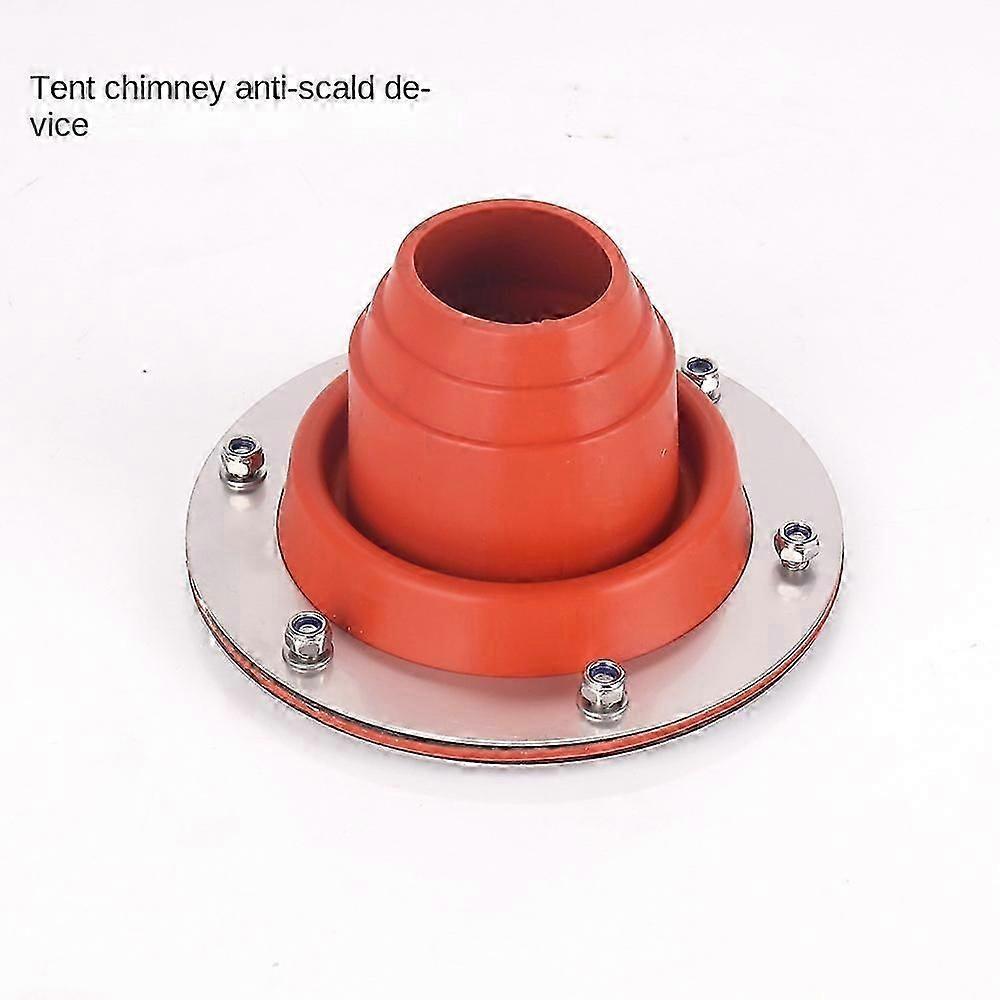 Hot Tent Stove Jack Wood Stove Oven Chimney Vent Pipe Flame Retardant Protection Tube For Camping Tent Accessor