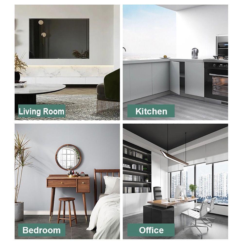 300cm Wall Border Decor Strip Self-adhesive Waist Line Home Baseboard