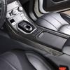 Для Land Rover Range Rover Evoque 2012-2018 ABS углеродное волокно/серебристый автомобильный центр управления боковой отделкой полоса наклейка автомобильные аксессуары
