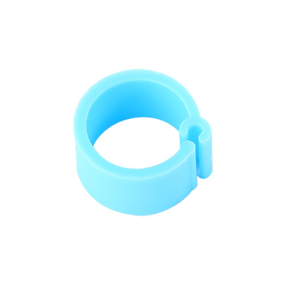 Полезный диаметр 8 мм Птицы Товары для животных Пластиковые голубиные цвета Случайные кольца для ног птицы Кольца-клипсы