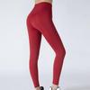 Женские удобные брюки для йоги, бесшовная одежда для йоги, спортивные леггинсы для фитнеса, однотонные брюки с высокой талией, подтягивающие ягодицы