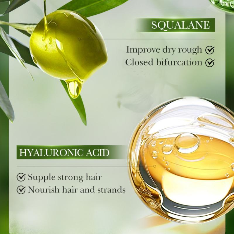 Coconut Oil Smooth Conditioner SADOER Nourishing Softening Hair Care Essential Oil Capsules