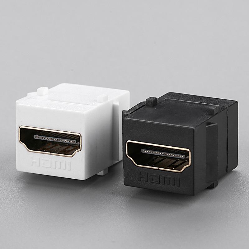 Модуль Keystone Jack Hdmi Hd Вставка Муфта 180° Разъем Hdmi Мама - Мама