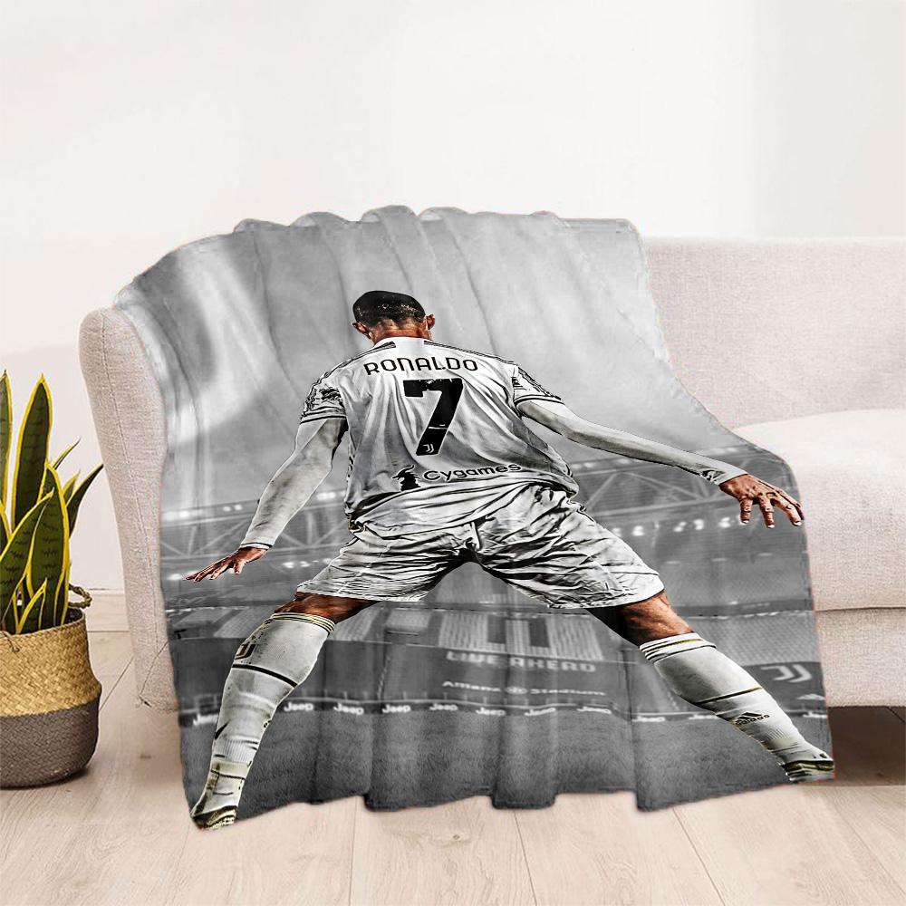 Cr7: Answer Revealed Blanket Durable Comfort Suitable for Sofa Livingroom Bedding for All Seasons Modern Gift for Travel Home Birthdays