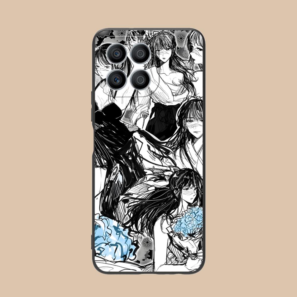 Чехол для мобильного телефона JJK Utahime Iori из матового ТПУ для Honor 90 80 70 60 50 30 20 10 9 8 7 Pro S SE Lite 5G, цветная печать