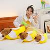 Cute Capybara Turned Into Banana Plush Toy Ugly Cute Kapibara Doll Grab Machine Doll Gift Exchange