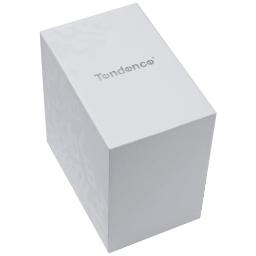 Tendence Gulliver Medium Watch, Black Dial, Stainless Steel, Mineral Glass, Quartz Movement, 42mm, Women's, TY930610