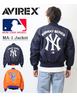 Куртка-коллаборация MLB [AVIREX] MA-1 783-3252049 (Размер M, 120 темно-синий)