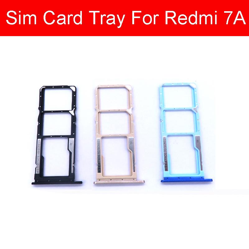 Лоток для SIM-карты для Xiaomi Redmi K20/S2/Y2/Note 7/Note 8/Note 9, адаптер для слота для SIM-карты