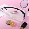 Wash Pouch Toiletry Bag Matte Makeup Case Transparent Cosmetic Bag Soft Film Bag Storage Bag