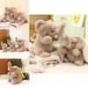 Plush Realistic Elephant Toy Cute Stuffed Animal Companion Ideal For Children And Decoration