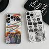 Музыкальный чехол для телефона Kpop C-CORTIS для iPhone 17 16 15 14 13 12 11 Гофрированный Матовый Мягкий Чехол Противоскользящий