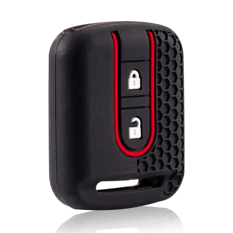 Силиконовый чехол для автомобильного ключа Fob Rubber Cover для Nissan Micra K12 Note Navara Qashqai J10 Primera Almera Sunny X-Trail