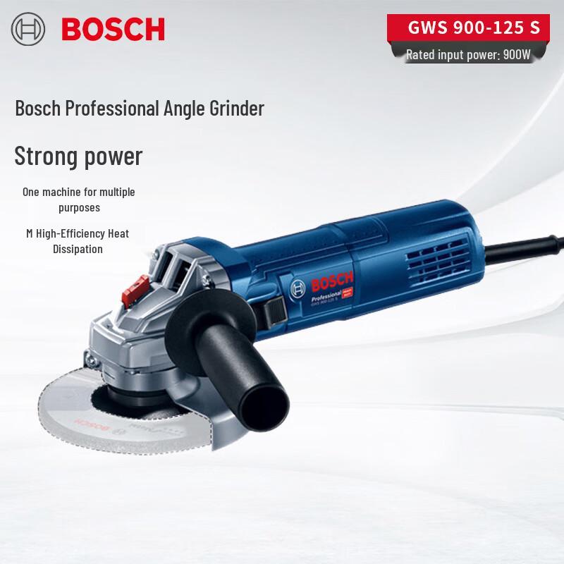 Bosch 900W Angle Grinder CN plug (adapter included)