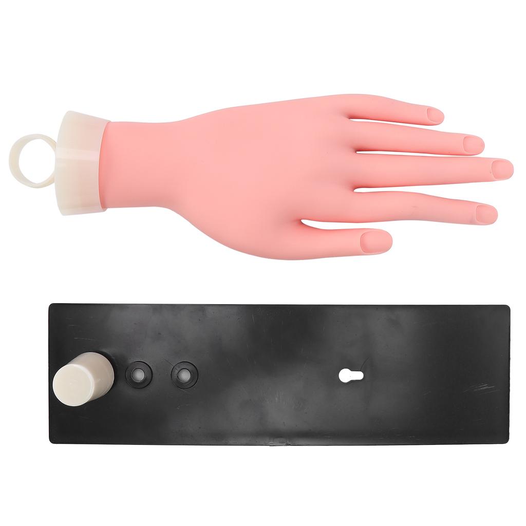 Тренировочная рука для нейл-арта, маникюрный манекен, искусственная рука для тренировки нейл-арта, демонстрации