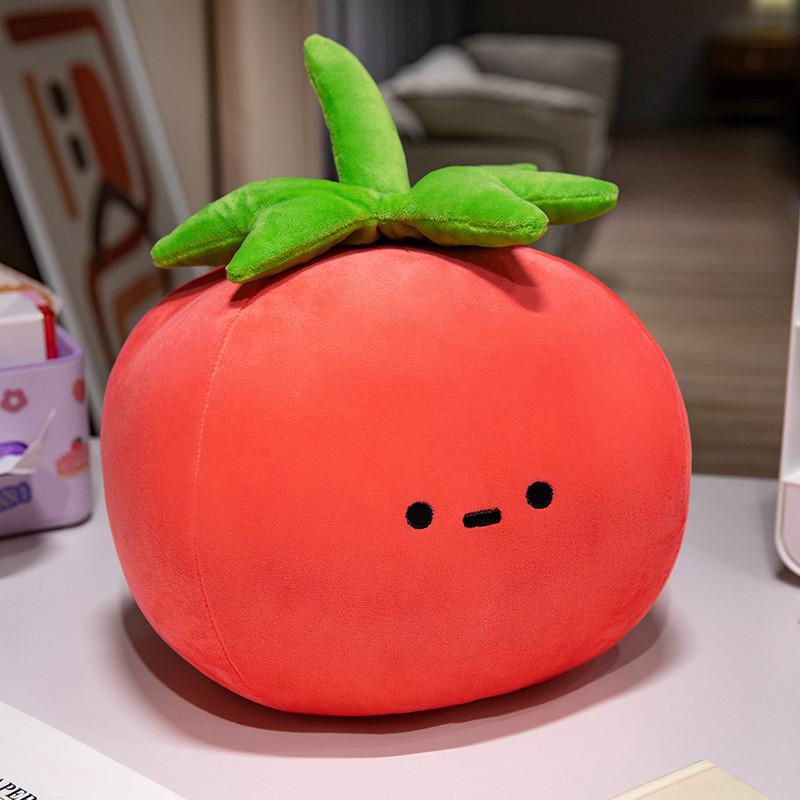 Милая плюшевая игрушка Фрукты и Овощи из коротковорсового хлопка для детской игровой комнаты