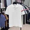 [Hong Kong Goods Withdrawal] Simple And Atmospheric Thin Short-Sleeved Men'S Polo Shirt Business And Leisure Spot