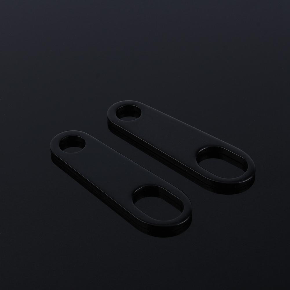 2X черные противотуманные фары с амортизаторами для мотоцикла Custom Bobber