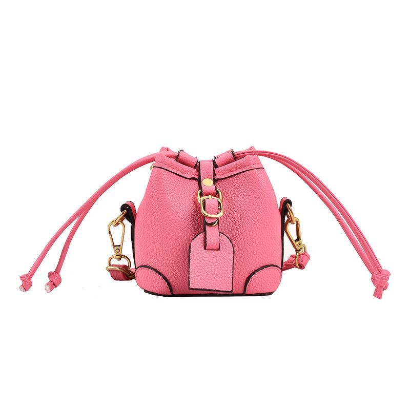 Женская Мини Сумка-Ведро Crossbody для Телефонов Кошельки Искусственная Кожа Модная Маленькая Милая Детская Сумка для Девочки Маленькая Сумка-Тоут